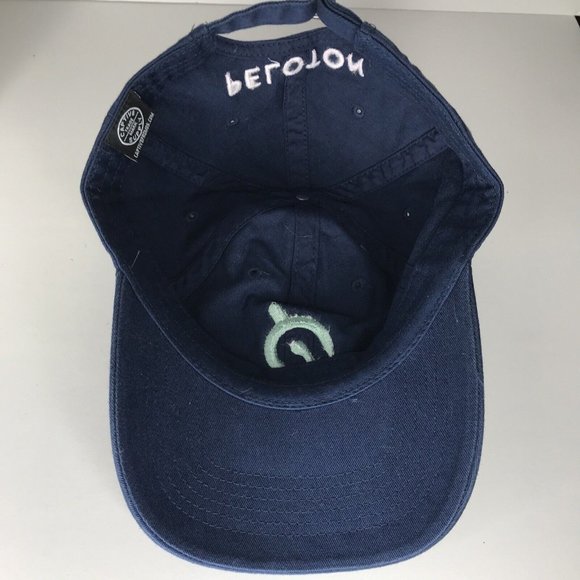 Peloton Blue Distressed Logo Adjustable Hat - Picture 6 of 8